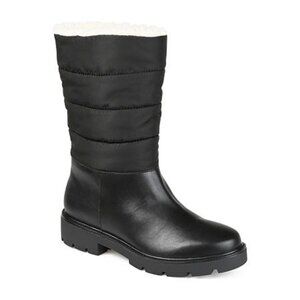 Journee Collection Nadine Black Winter Boots Women’s Size — Tru Comfort Foam